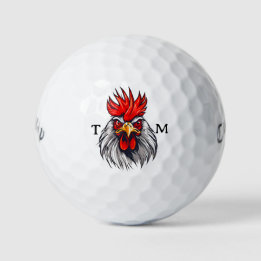 Personalisiert Angry Rooster Callaway Golf Balls Golfball