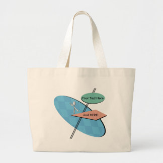 Personalisiert anpassbare 50er Diner Tasche