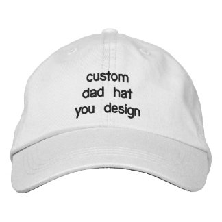 Personalisiert anpassbare Vater-Hats Bestickte Kappe