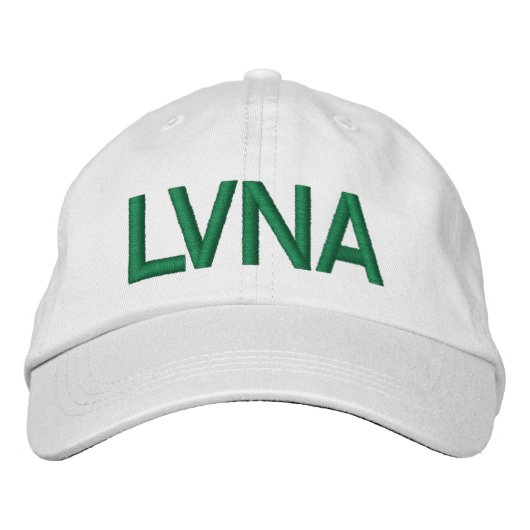 Personalisiert anpassbarer LVNA-Hut Bestickte Baseballkappe (Vorderseite)