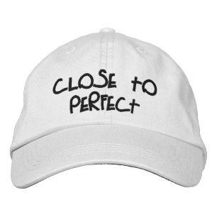 personalisiert anpassbarer, "Nah bis perfekt" Hut