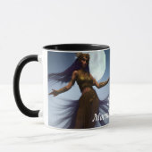 Personalisiert anpassbares Koffein der Mike morgen Tasse (Links)