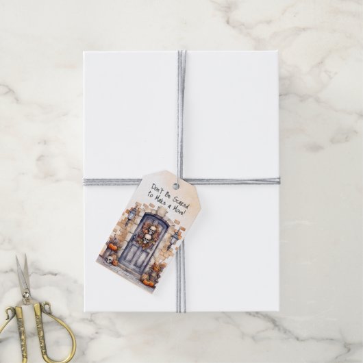 Personalisiert Anwesen Pop nicht verscheuchen Geschenkanhänger (Mit Garn)