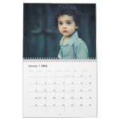 Personalisiert, Aquarellweide, Weihnachtsbaum, Fot Kalender (Jan 2026)