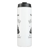 Personalisiert Aquarius Thermal Tumbler Thermosbecher (Vorderseite)