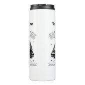 Personalisiert Aquarius Thermal Tumbler Thermosbecher (Rückseite)