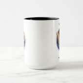 PERSONALISIERT Aquarius ZODIAC SIGN Tasse (Zentrum)