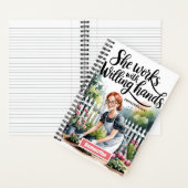 Personalisiert arbeitet sie mit Willing Hands Jour Notizblock (Innen)