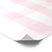 Personalisiert Aria Baby Girl Kinderzimmer Bow&Gin Poster (Ecke)