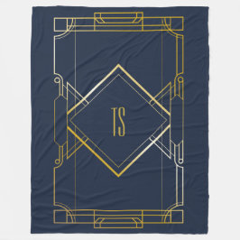Personalisiert Art Deco Fleece Blanket