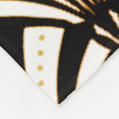 Personalisiert Art Deco Star Fleece Blanket (Ecke)
