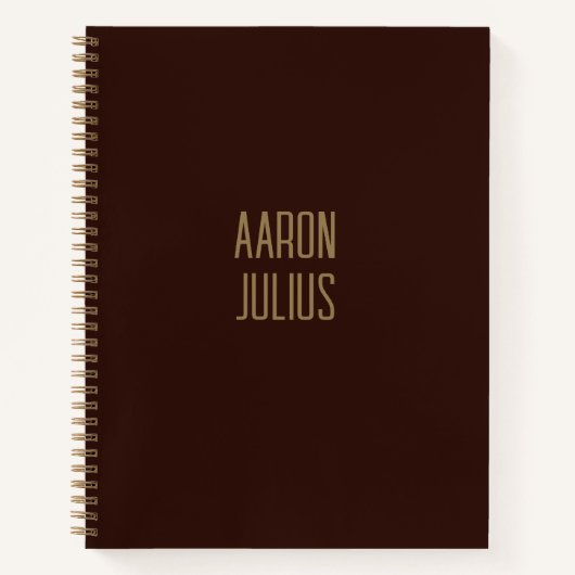 Personalisiert Art Sketchbook Notebook-Geschenk Notizblock (Vorderseite)