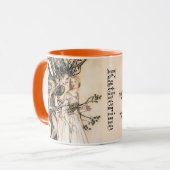 Personalisiert Arthur Rackham Alte Frau im Wald Tasse (Vorderseite Links)