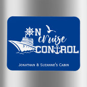 Personalisiert auf der Kontrolle Tor Stateroom Magnet