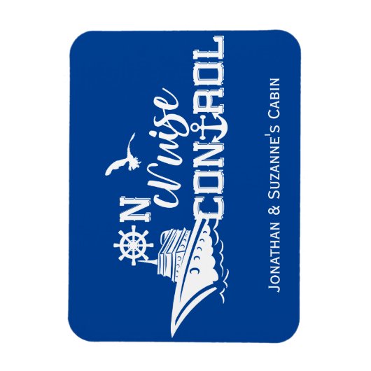 Personalisiert auf der Kontrolle Tor Stateroom Magnet (Vertikal)