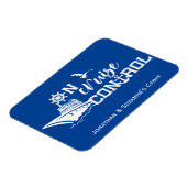 Personalisiert auf der Kontrolle Tor Stateroom Magnet (Linke Seite)