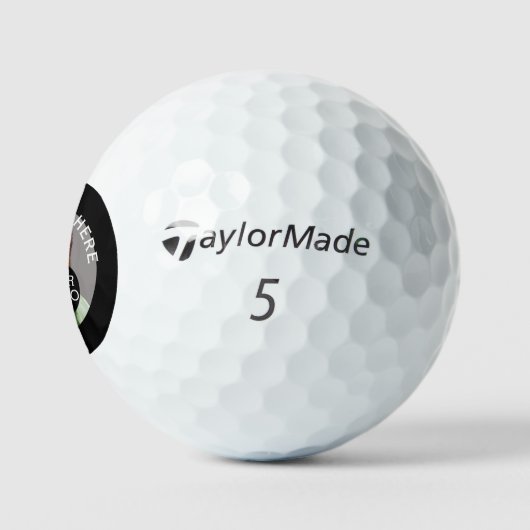 Personalisiert auf einem Text Golfball (Logo)