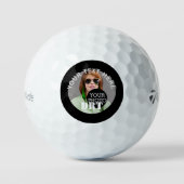 Personalisiert auf einem Text Golfball (Vorderseite)