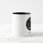 Personalisiert Auf Mond und zurück Tasse (Zentrum)