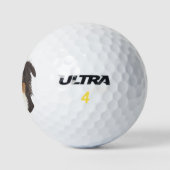 Personalisiert Aussie Australian Shepherd Golfball (Logo)