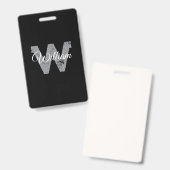 Personalisiert ausweis (Vorder- & Rückseite)