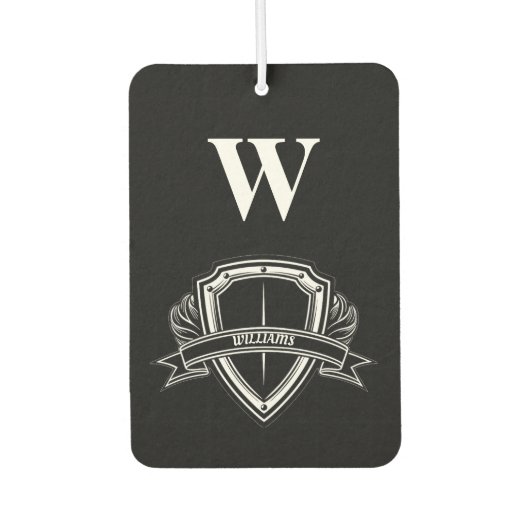 Personalisiert Autolufterfrischer (Vorderseite)