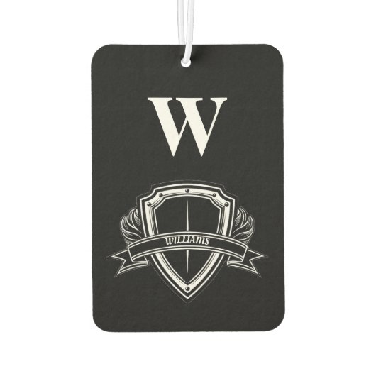 Personalisiert Autolufterfrischer (Rückseite)