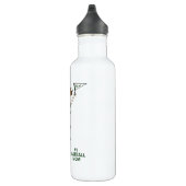 Personalisiert Avatar #1 Baseball-Lüfter Edelstahlflasche (Rechts)
