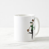 Personalisiert Avatar #1 Baseball-Mama Kaffeetasse (VorderseiteRechts)