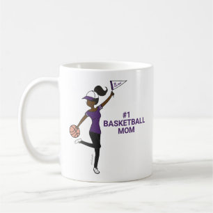 Personalisiert Avatar #1 Basketball-Fans Kaffeekoc Kaffeetasse