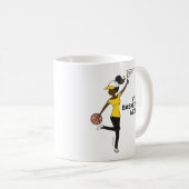 Personalisiert Avatar #1 Basketball-Fans Kaffeekoc Kaffeetasse (VorderseiteRechts)
