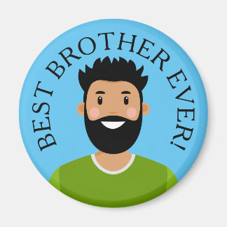 Personalisiert Avatar Bester Bruder je Magnet