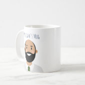 Personalisiert Avatar Kaffeetasse (Vorderseite Links)