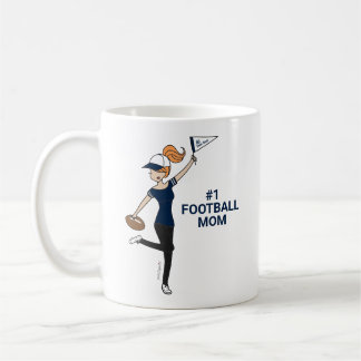 Personalisiert Avatar Nr. 1 Fußballfan Kaffeetasse