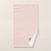 Personalisiert B Erste Silver Monogramm Ihr Name Badhandtuch Set (Handtuch)