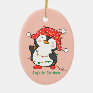 Personalisiert Baby 1. Weihnachten Keramik Ornament