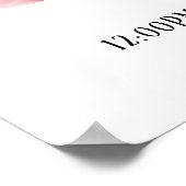 Personalisiert Baby Alphabet Letter - N - Poster (Ecke)