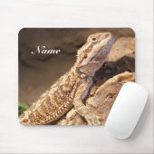 Personalisiert Baby Bearded Dragon Lizard Mousepad (Mit Mouse)