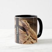 Personalisiert Baby Bearded Dragon Lizard Tasse (VorderseiteRechts)
