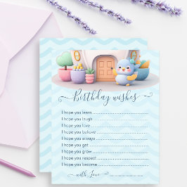 Personalisiert Baby Birthday Wunschkarte mit Drago