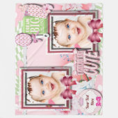 Personalisiert Baby Blanket Fleecedecke (Vorderseite)