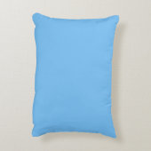 Personalisiert Baby Blue Elephant Accent Pillow Dekokissen (Rückseite(Vertikal))