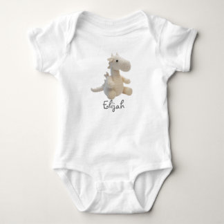 Personalisiert Baby Bodysuit Crochet Dragon Strampler
