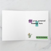 Personalisiert Baby Boy Birthday Card - Peter Rabb Karte (Innenseite)