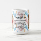 Personalisiert Baby Christlich Gebet Keepake Kaffeetasse (Mittel)