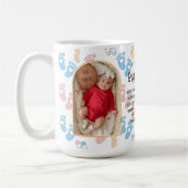 Personalisiert Baby Christlich Gebet Keepake Kaffeetasse (Links)