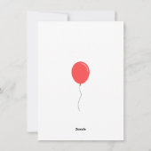 Personalisiert Baby Dinosaur Geburtstagskarte Feiertagskarte (Rückseite)