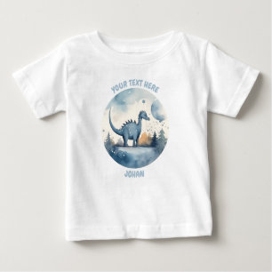 Personalisiert Baby Dinosaur T-Shirt