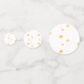 Personalisiert Baby Dusche Foto Confetti Stars Konfetti (Vorderseiten)