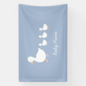 Personalisiert Baby Dusche Party Schilderbanner Banner (Vertikal)